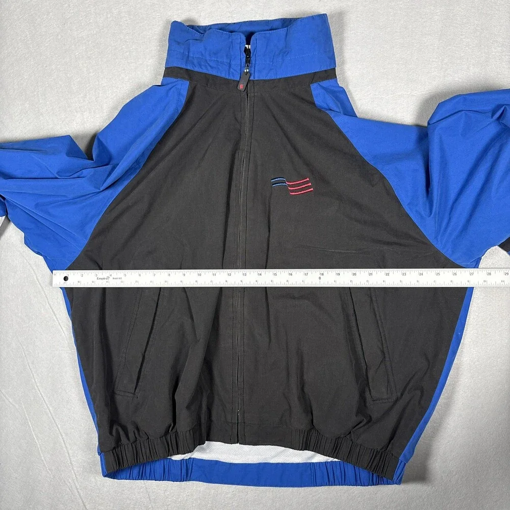 Vintage 90s Perry Ellis America Lining Jacket Men’s Size XXL Spell Out USA Y2k